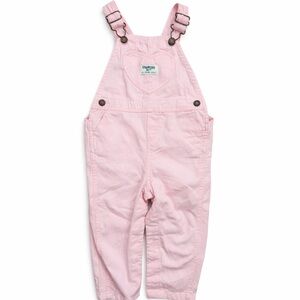 OshKosh B'gosh Light Pink Heart Overalls
